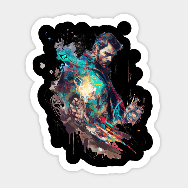 Doc Strange Vanishing Sticker by Drank